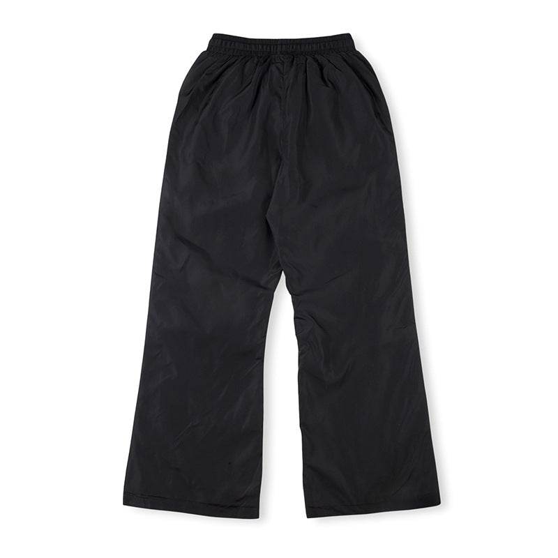 SAINT VANITY  Nylon Hooded Track  Pants “Black”