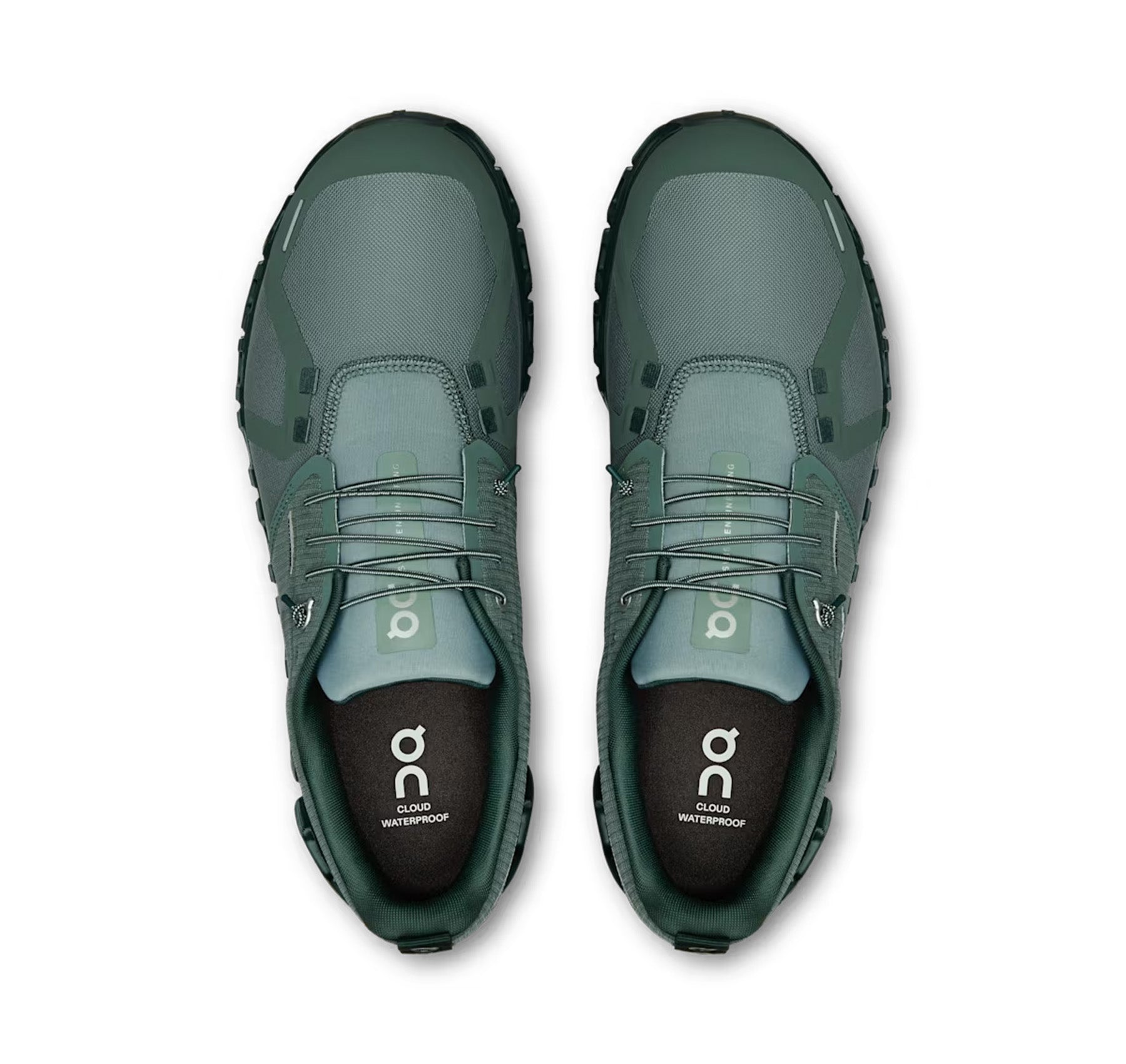 ON Men's Cloud 6 Waterproof Olive/Evergreen