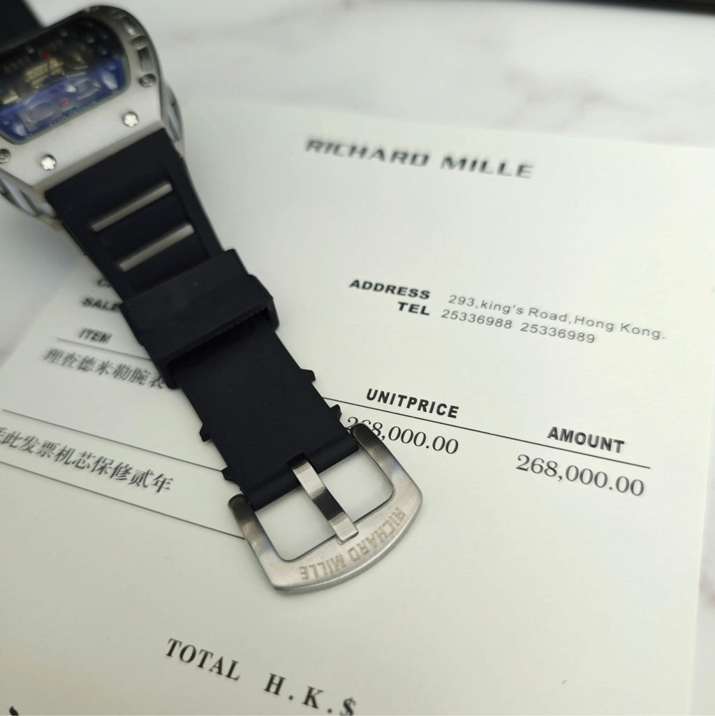 Richard Mille RM052 Series Skeleton Skull Automatic Quartz Watch