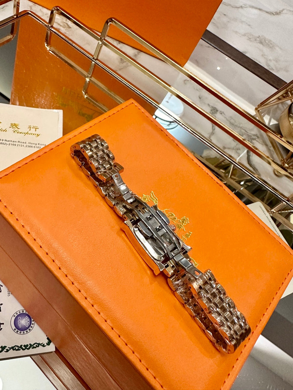 Hermès Small Square Luxury Watch